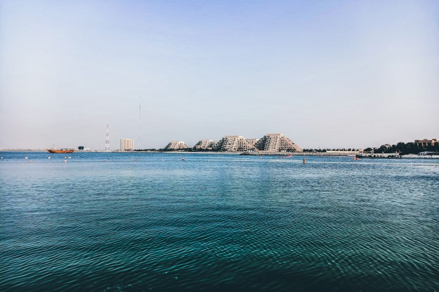 Coastline in the northern emirates